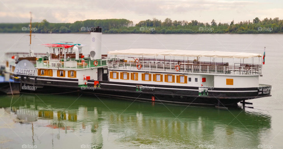 Historical ship-museum on Danube