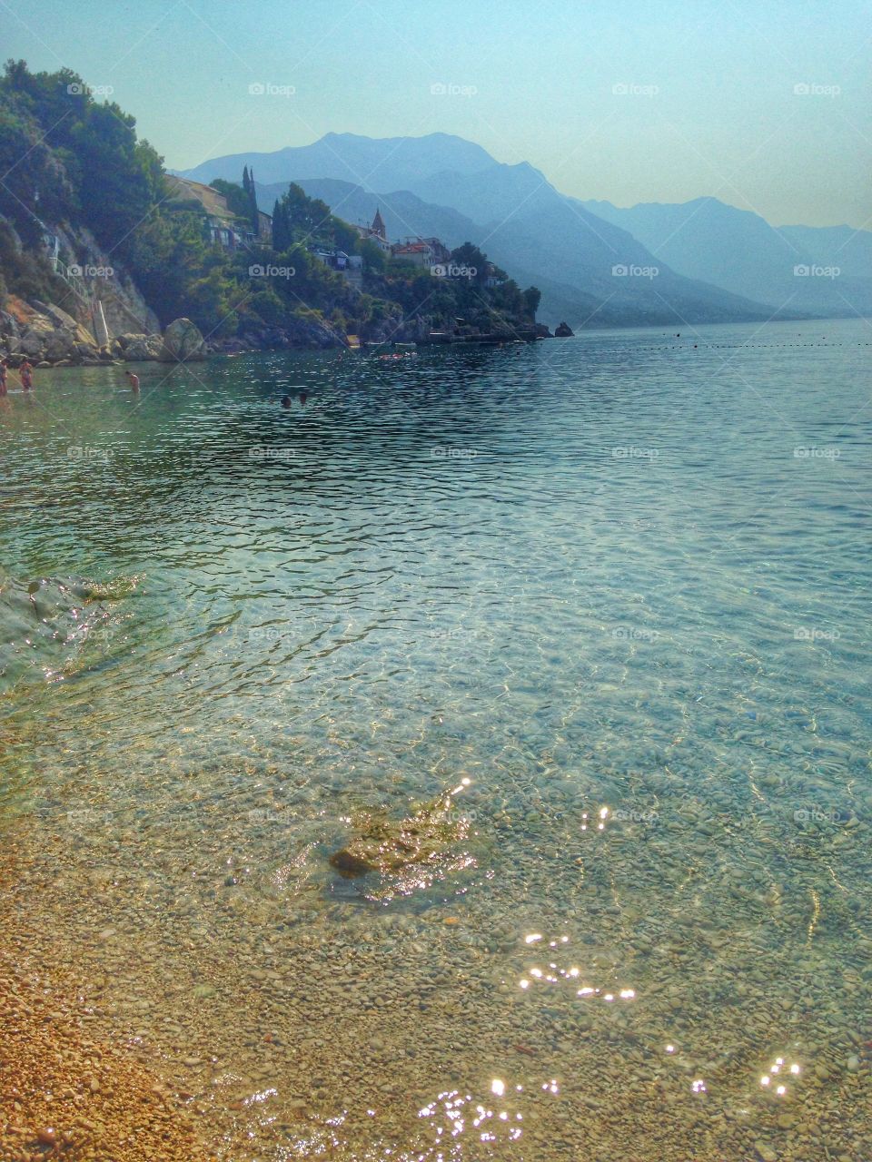 Idylic sea in croatia