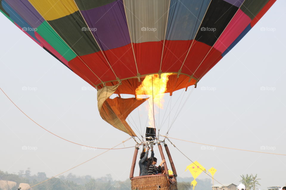 assam .pobitora .Indian. ballon. air hot ballon.adventure