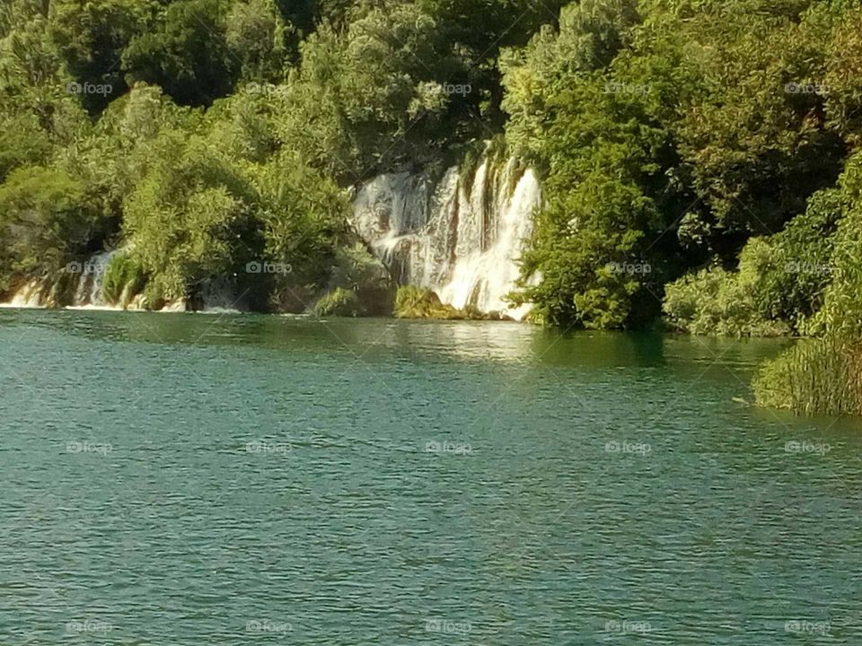 Waterfall of the River Krka