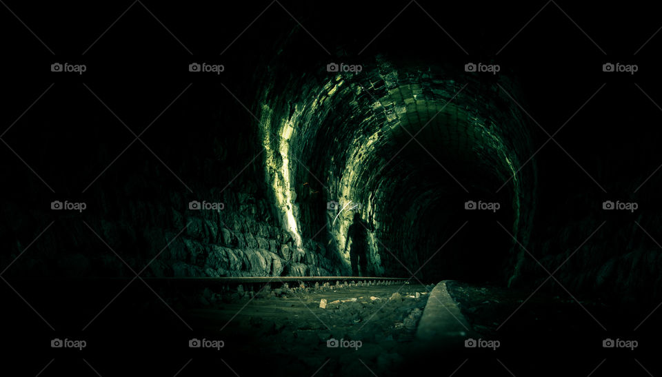 Tunnel, Abstract, Dark, Subway System, Art