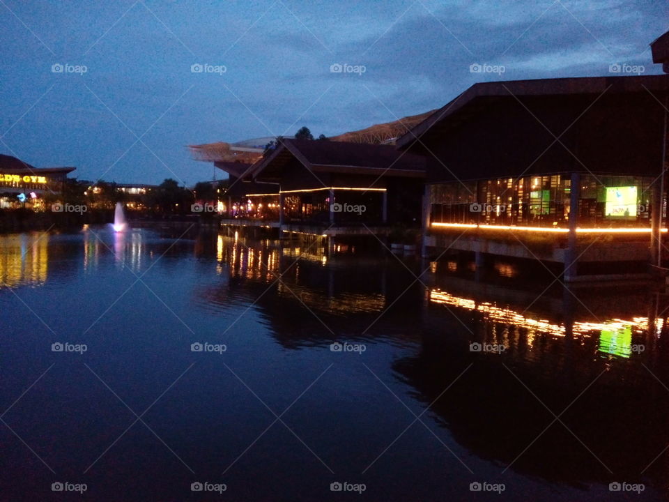 Night life on the water