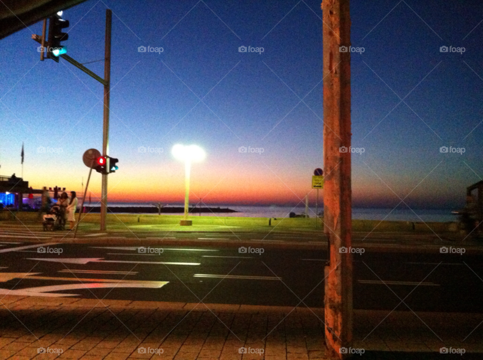 tel aviv tel aviv sunset by emphotography