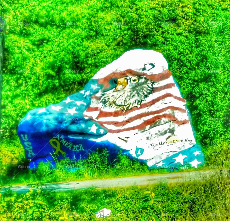 Eagle Rock Painting