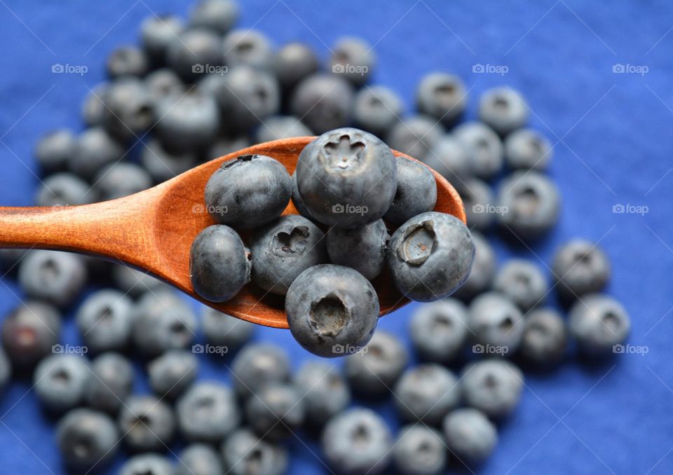 blueberries round beautiful texture background, healthy tasty food