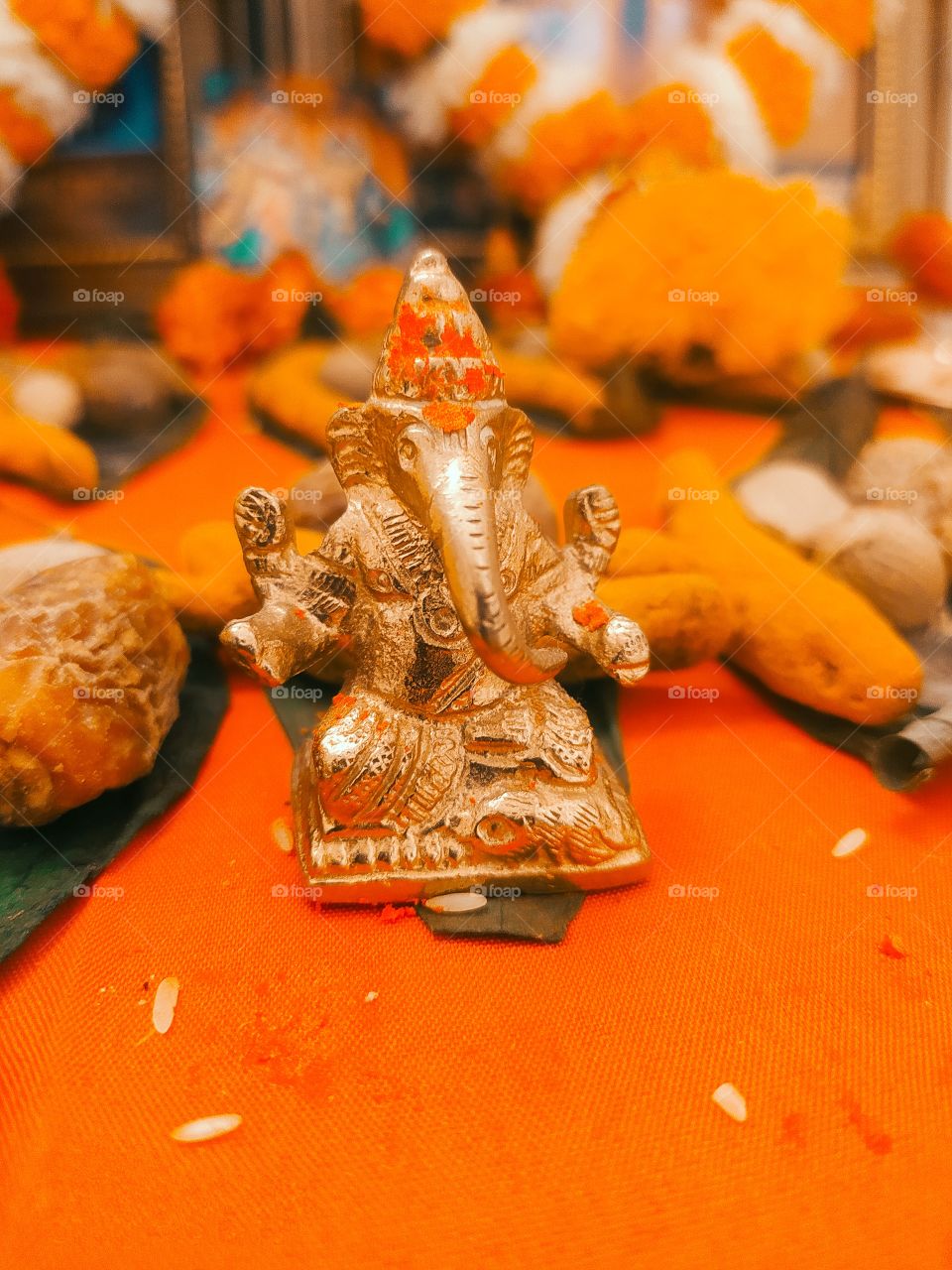 Lord Ganesha also called Ganapati Bappa