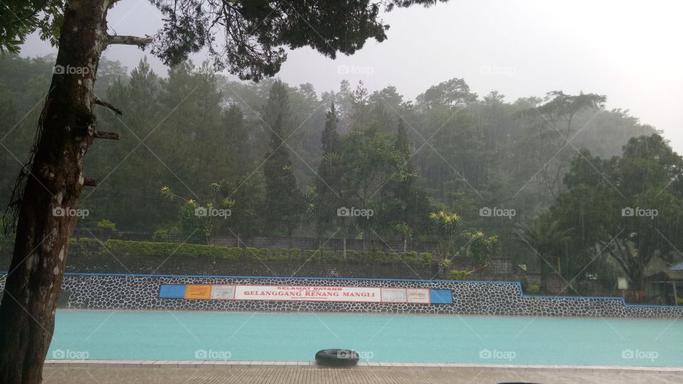 rain. so quiet and peaceful