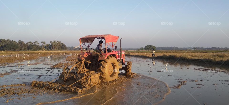 Farming tractor