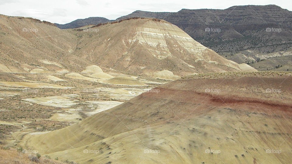 Painted Hills in eastern Oregon