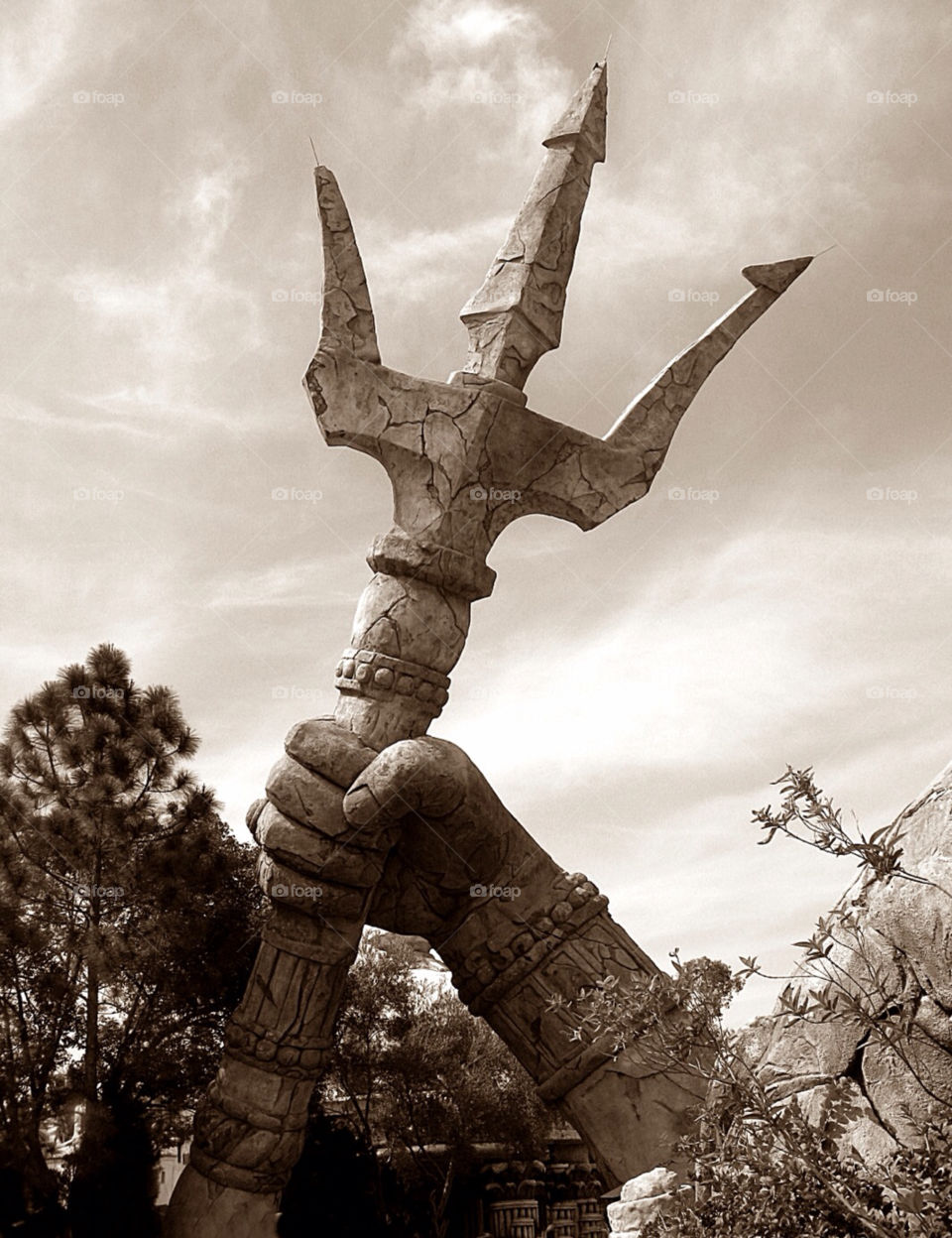 Poseidon's Trident...taken at Disney World, the ride was "Poseidon