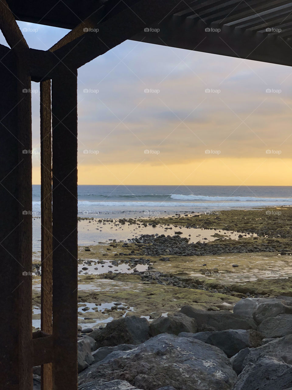 On the beach one can meditate on the nature of beauty is silence in the moment.