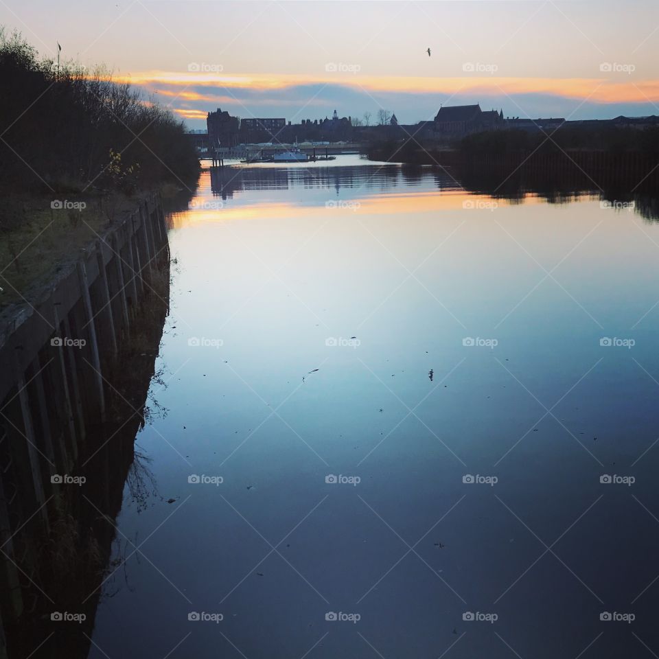 River Clyde Glasgow Scotland 