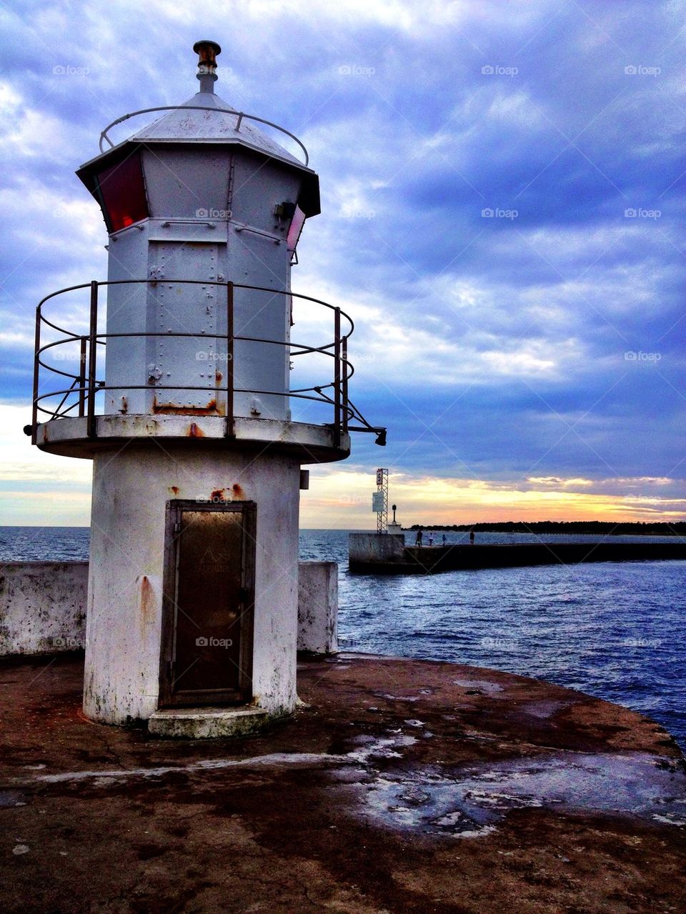 Lighthouse  awaiting bad weather