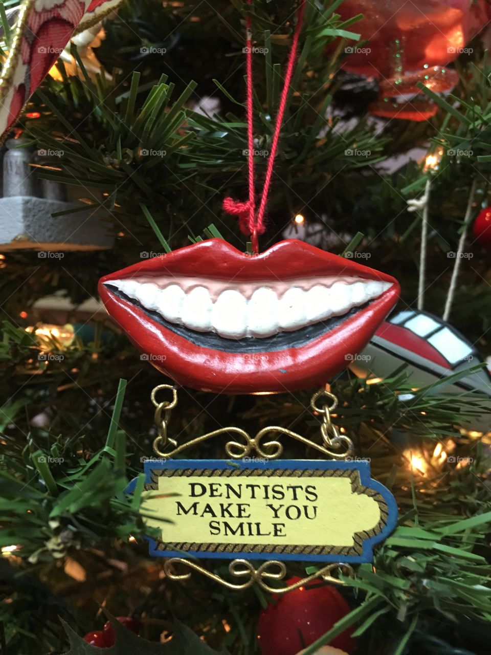 Dental Christmas Ornament