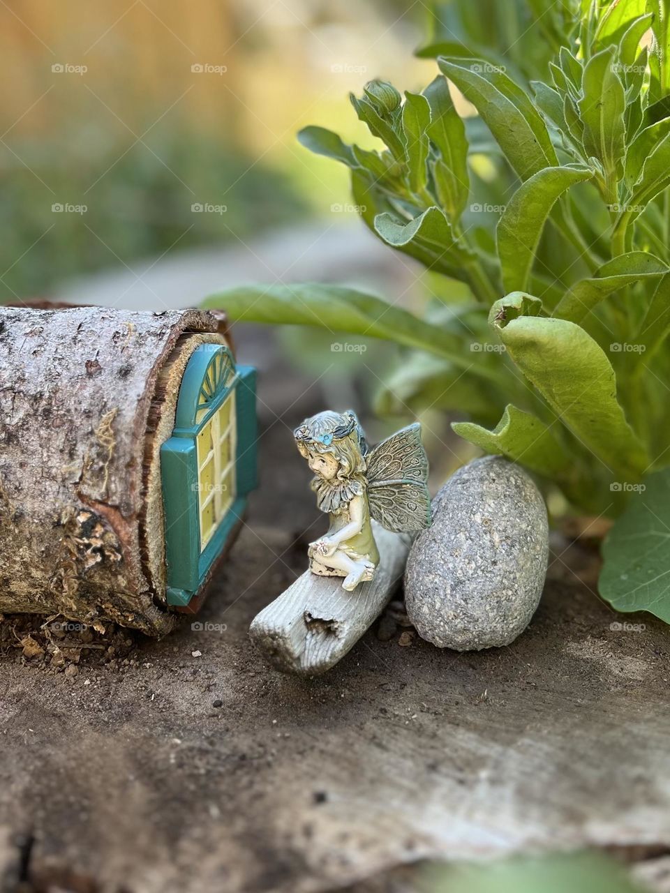 Fairy in a Peaceful Pose