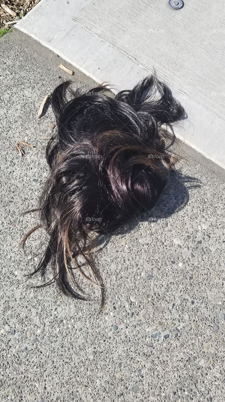 lost her weave