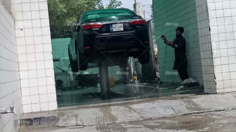 car wash shap