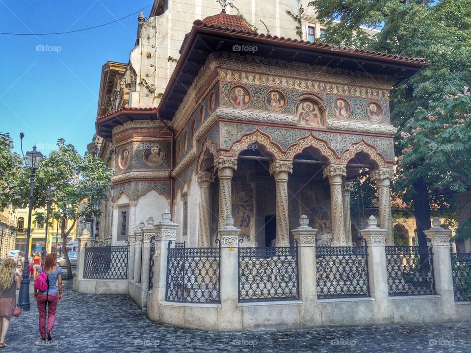 Stavropoleos Monastery, Bucharest,Romania