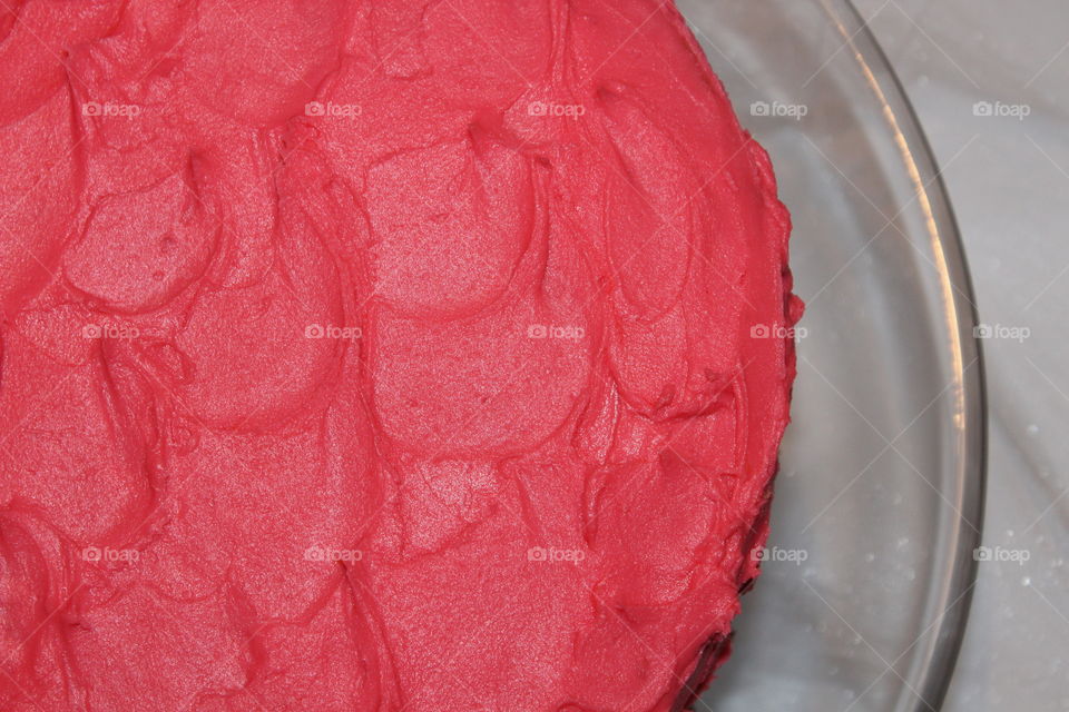 Pink Buttercream Icing