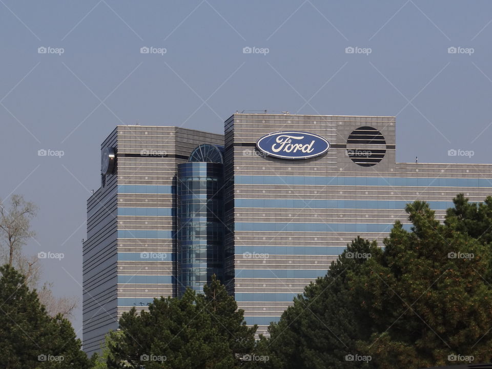Ford Headquarters. In the Motor City