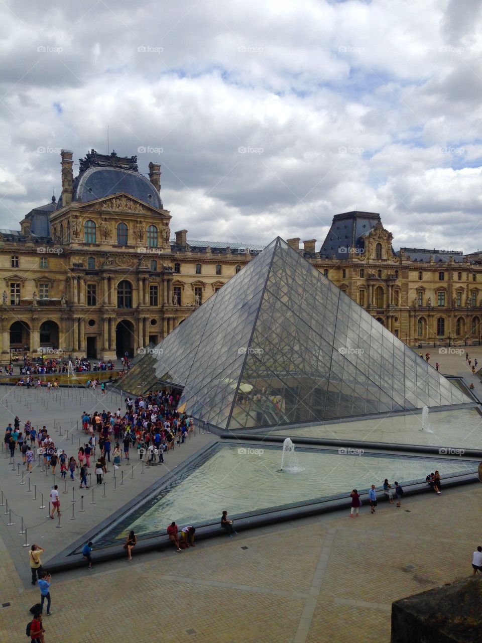 Paris France the Louvre