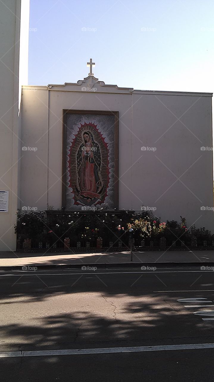 Saint Mary. Out for a walk