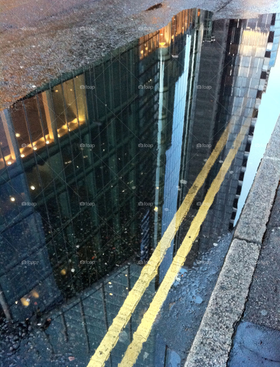 london united kingdom buildings rain by ijbailey