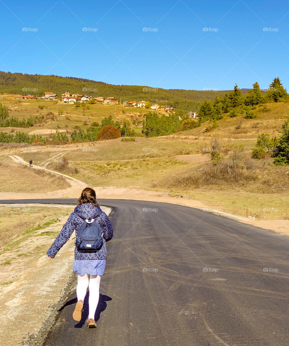 Hiking with joy