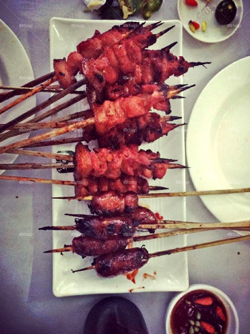 Barbecue for tea! yummers! 🤤😍