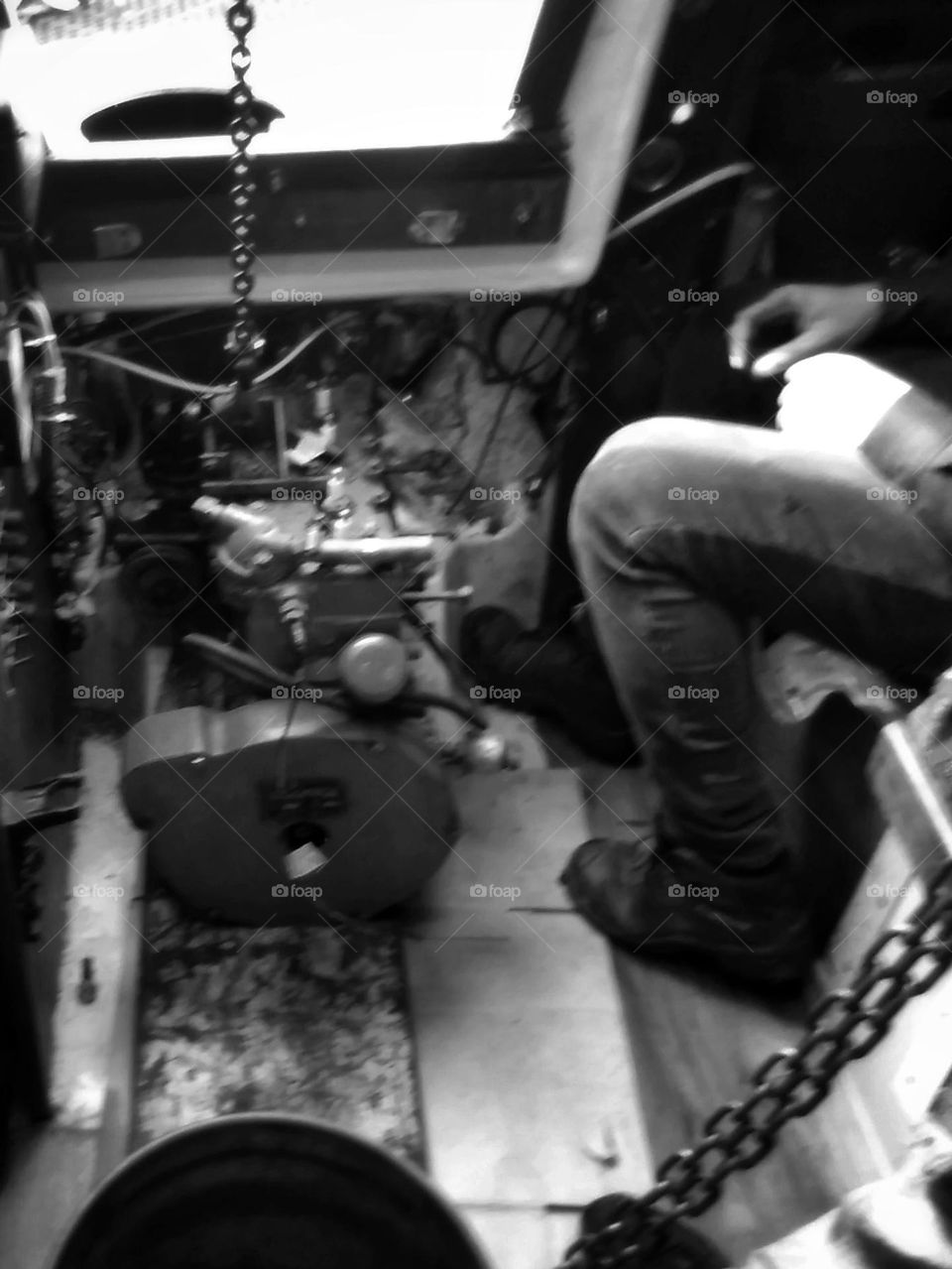 Engine Removal From Sailboat