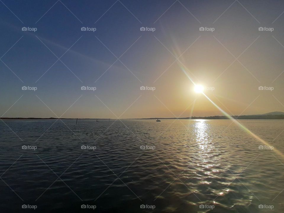 Boat Crossing from Fuseta Island