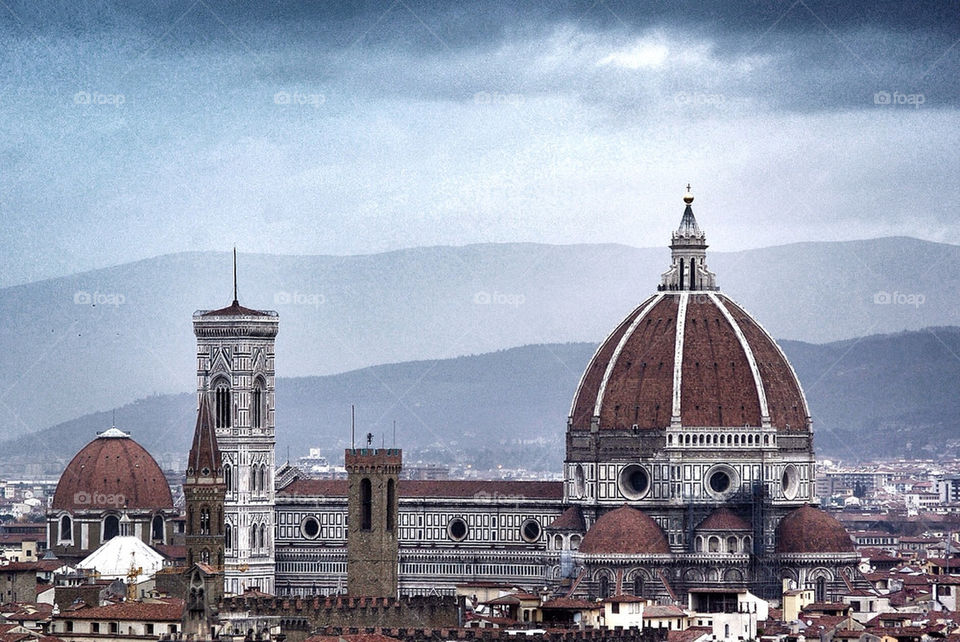 italy white florence dom by Bea