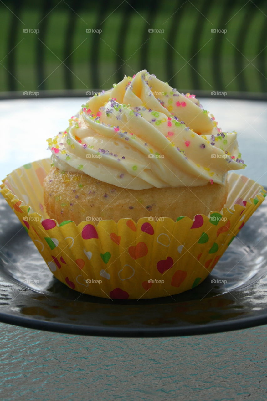 Vanilla Cupcake with Buttercream Icing