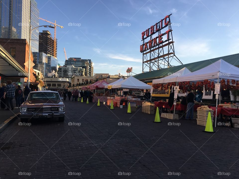 Seattle Pike Place Market 