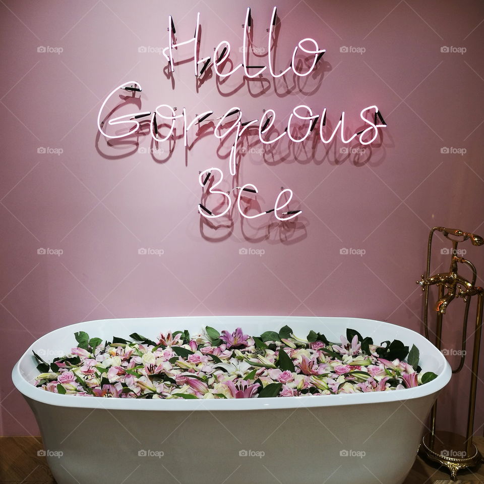 hello gorgeous pink vibes