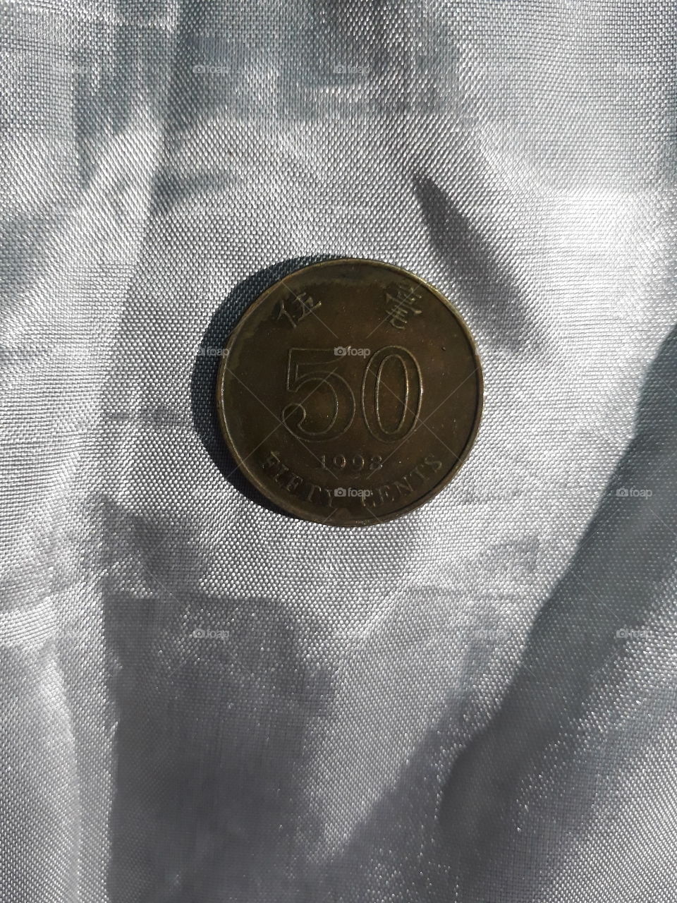 hongkong coins 50 cent