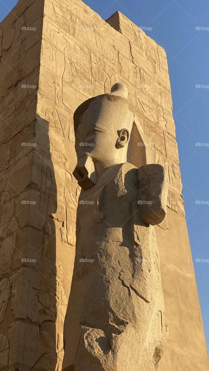 Karnak Temple in Luxor city, Egypt 