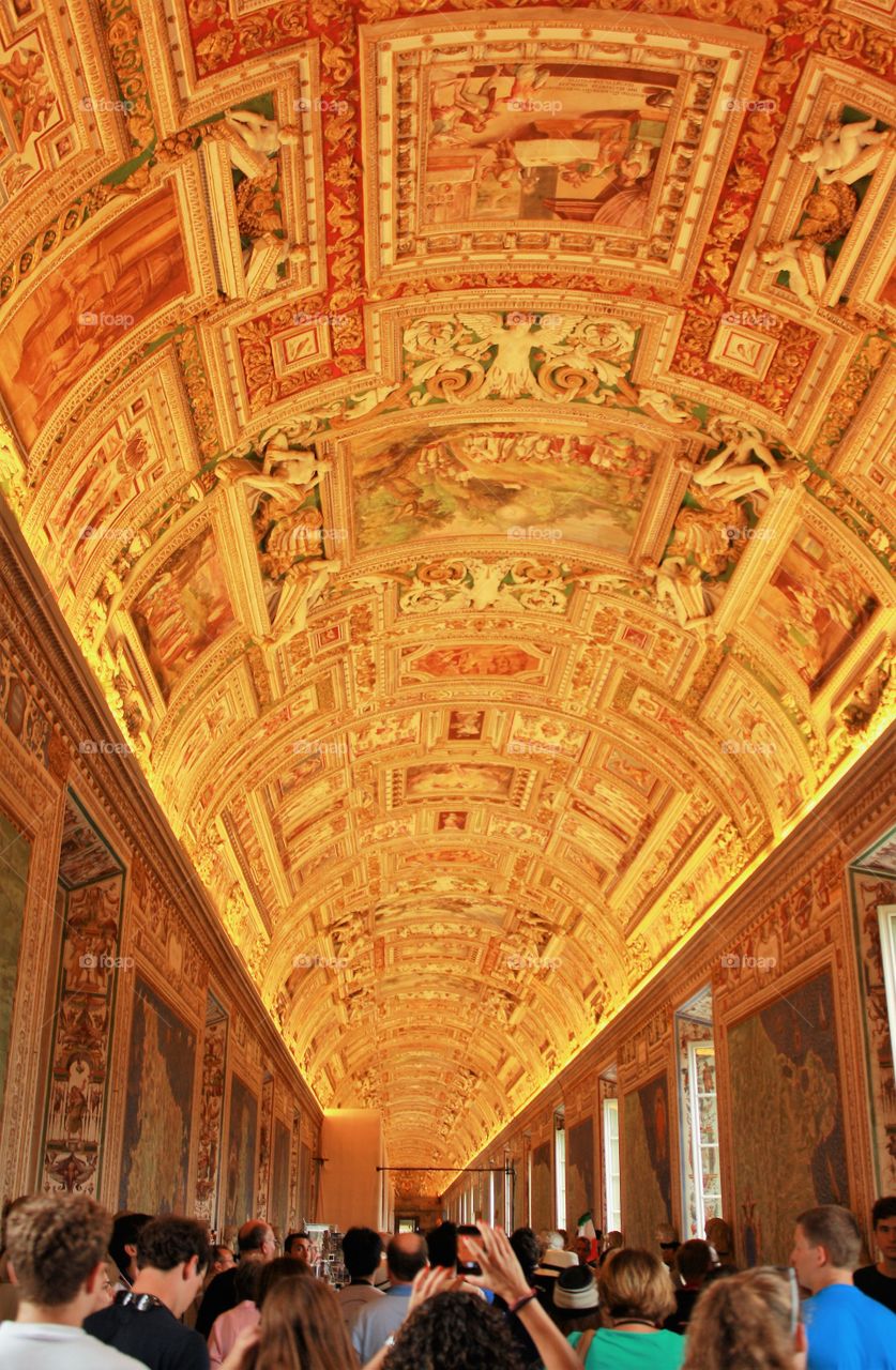 Amazing Ceiling somewhere in Europe.