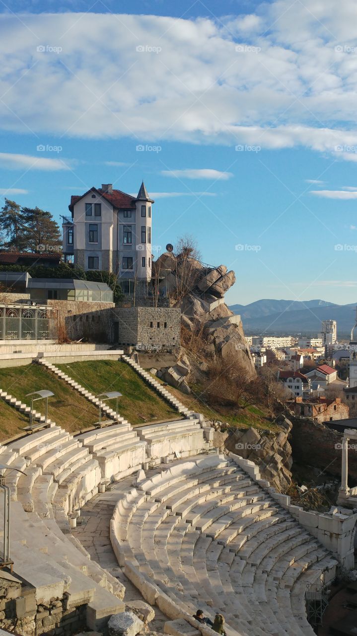 The amphitheatre in Plovdiv