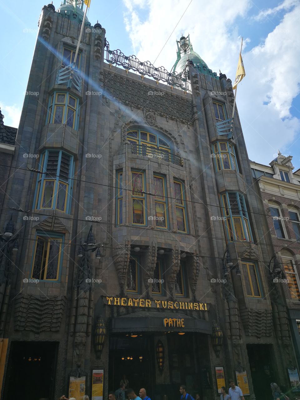 One of the old theatres in bruge. A beautiful building with a long and rich history.