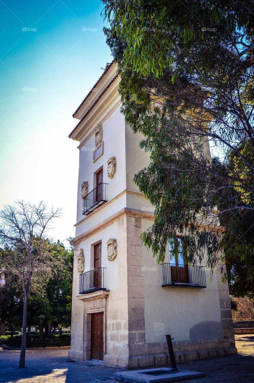 Torreta de los Guardas, s.XVIII, Paseo de la Alameda (Valencia - Spain)