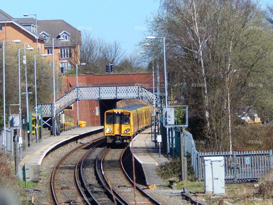 Train in the station