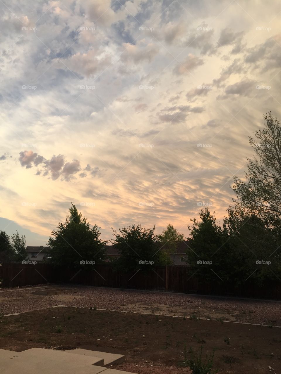 Sky after a rain storm
