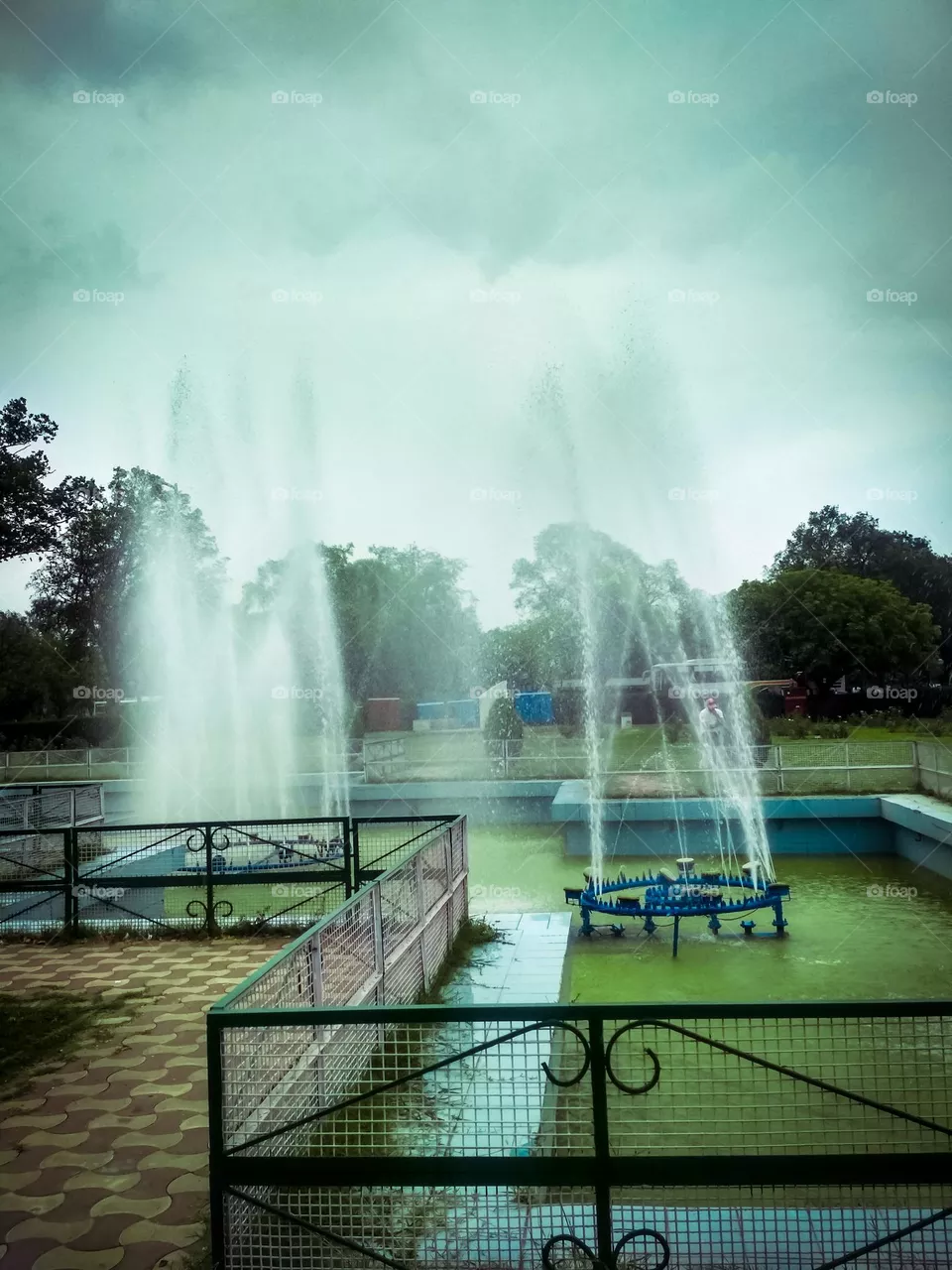beautiful fountain