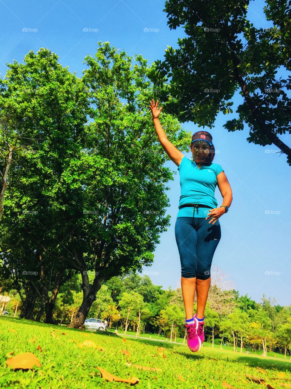 Feeling after running is floating.