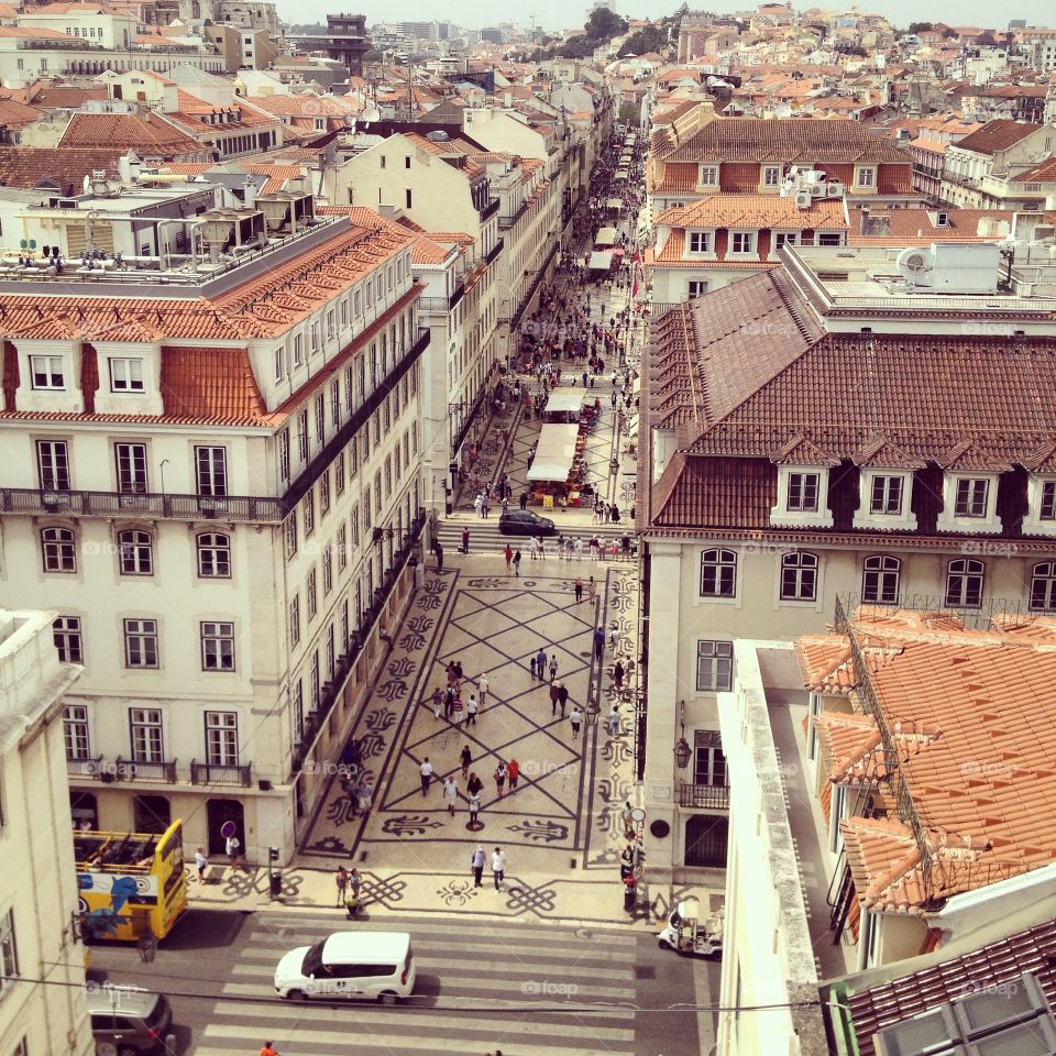 Rua augusta. Lisboa