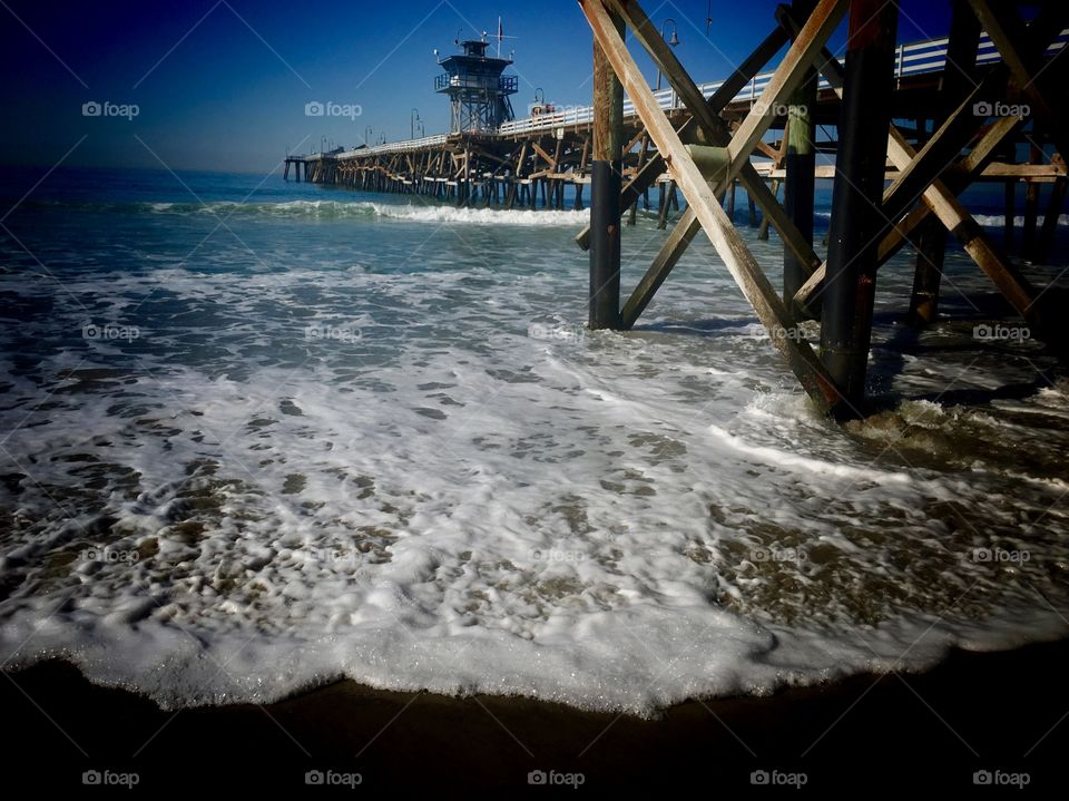 Waves On The Pier