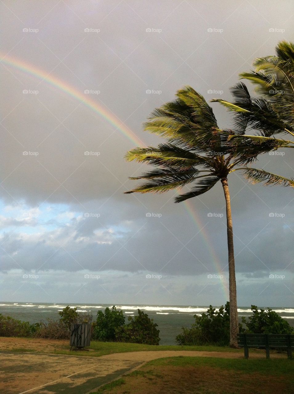 Aweoweo Beach Rainbow 