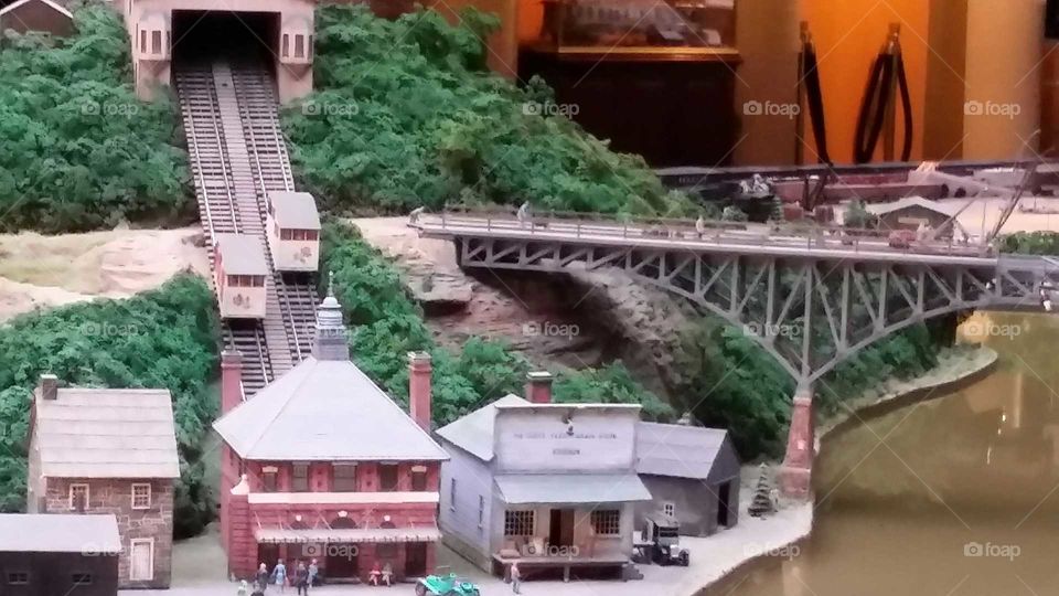 Scale Model of Pittsburgh Incline