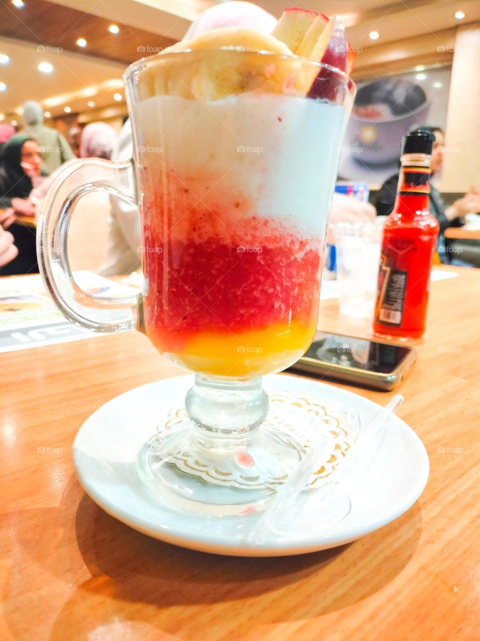 fresh juice in the summer